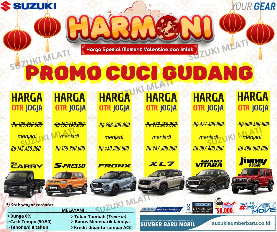 promo suzuki jogja